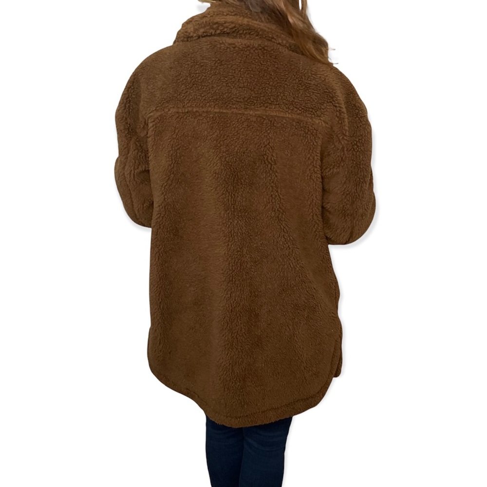 Lucky Brand Boho Teddy Bear Jacket - Picture 2 of 13